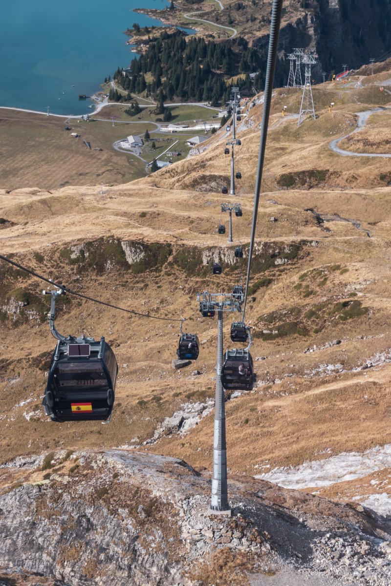 Kabinenbahn Trübsee-Stand, Oktober 2022
