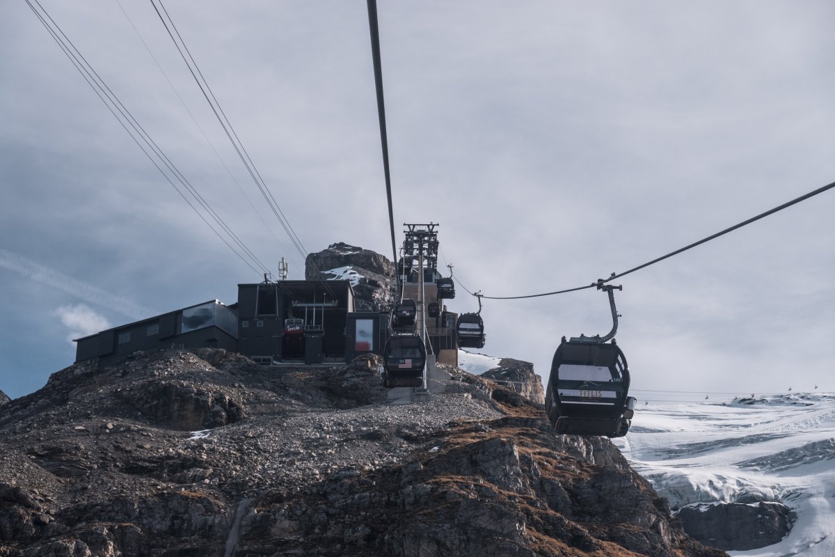 Kabinenbahn Trübsee-Stand, Oktober 2022