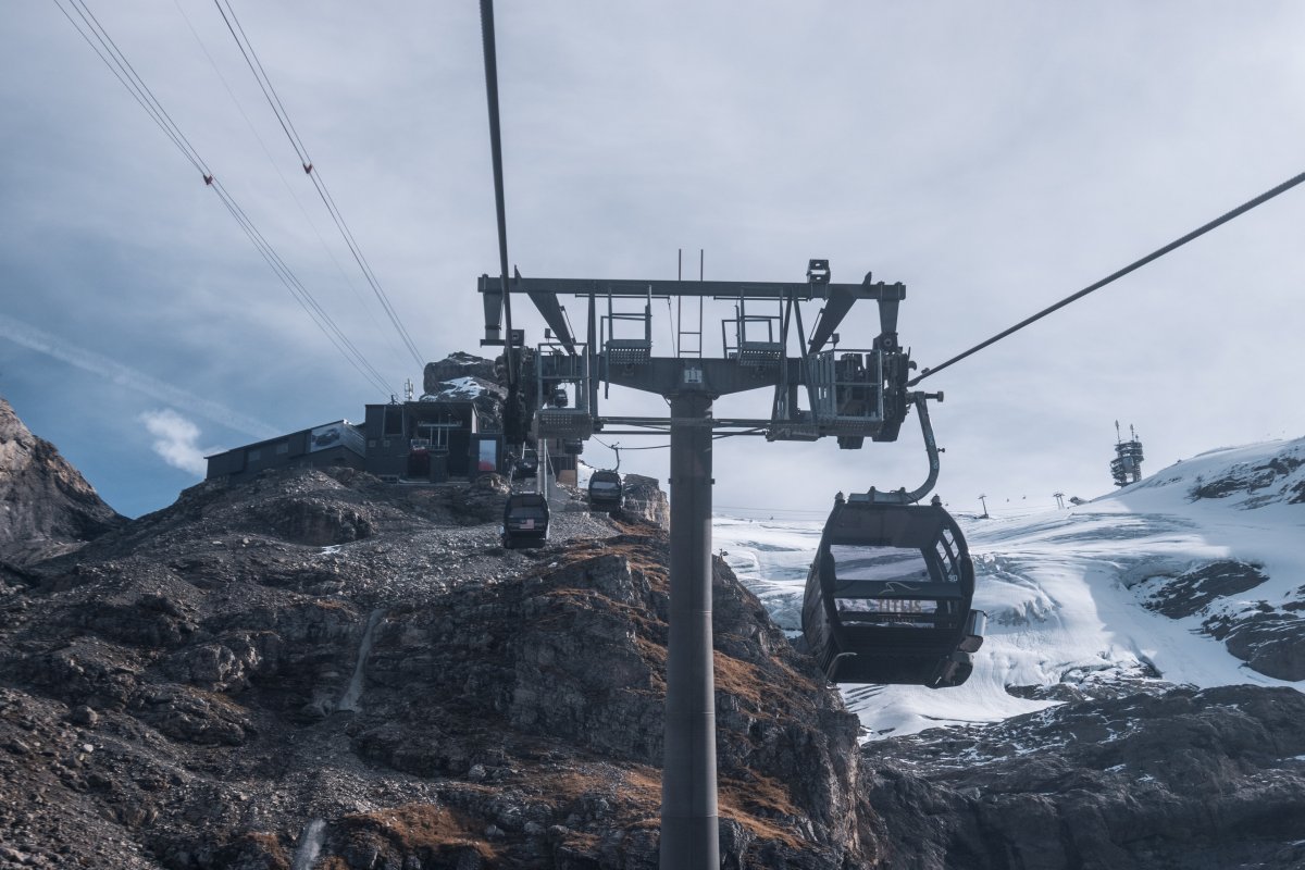 Kabinenbahn Trübsee-Stand, Oktober 2022