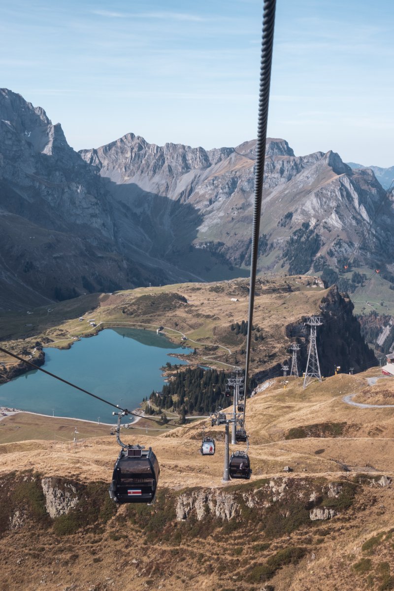 Kabinenbahn Trübsee-Stand, Oktober 2022