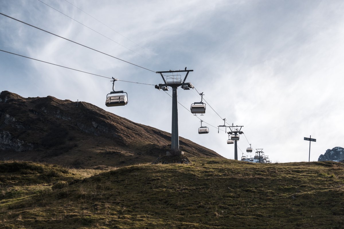 Sesselbahn Trübsee-Jochpass, Oktober 2022