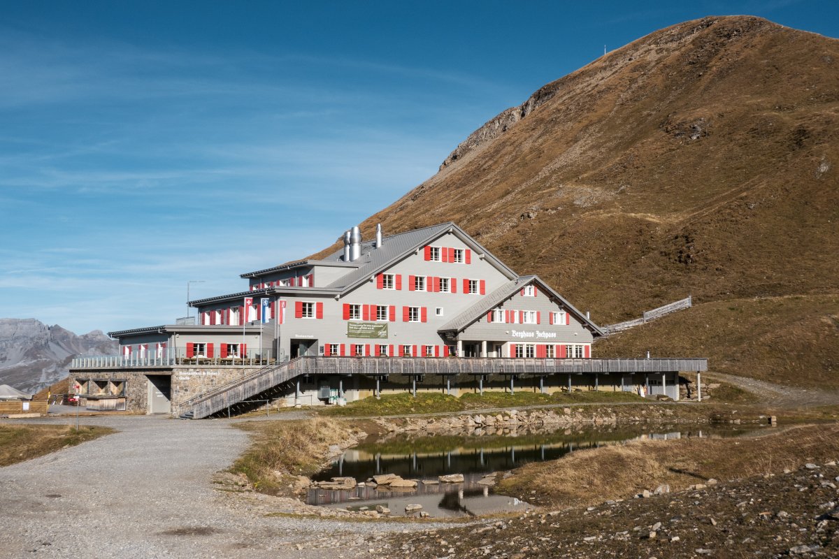 Berghaus Jochpass, Oktober 2022