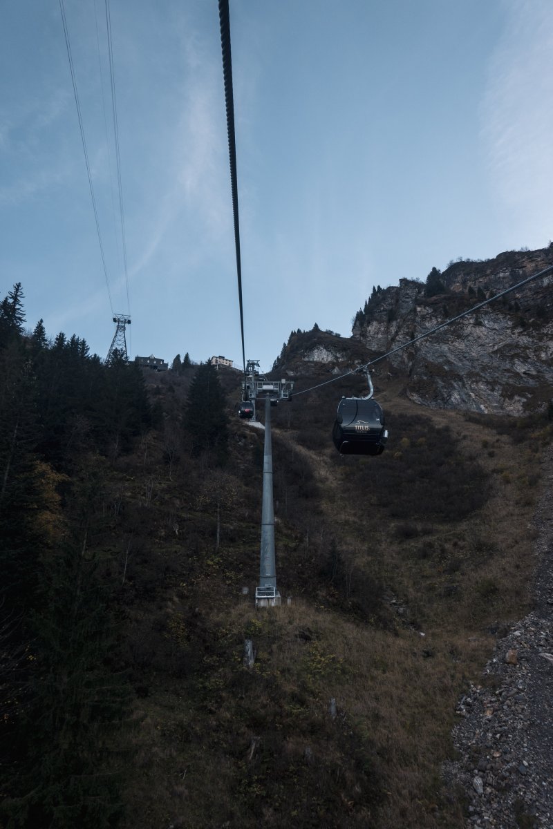 Kabinenbahn Engelberg-Trübsee, Oktober 2022
