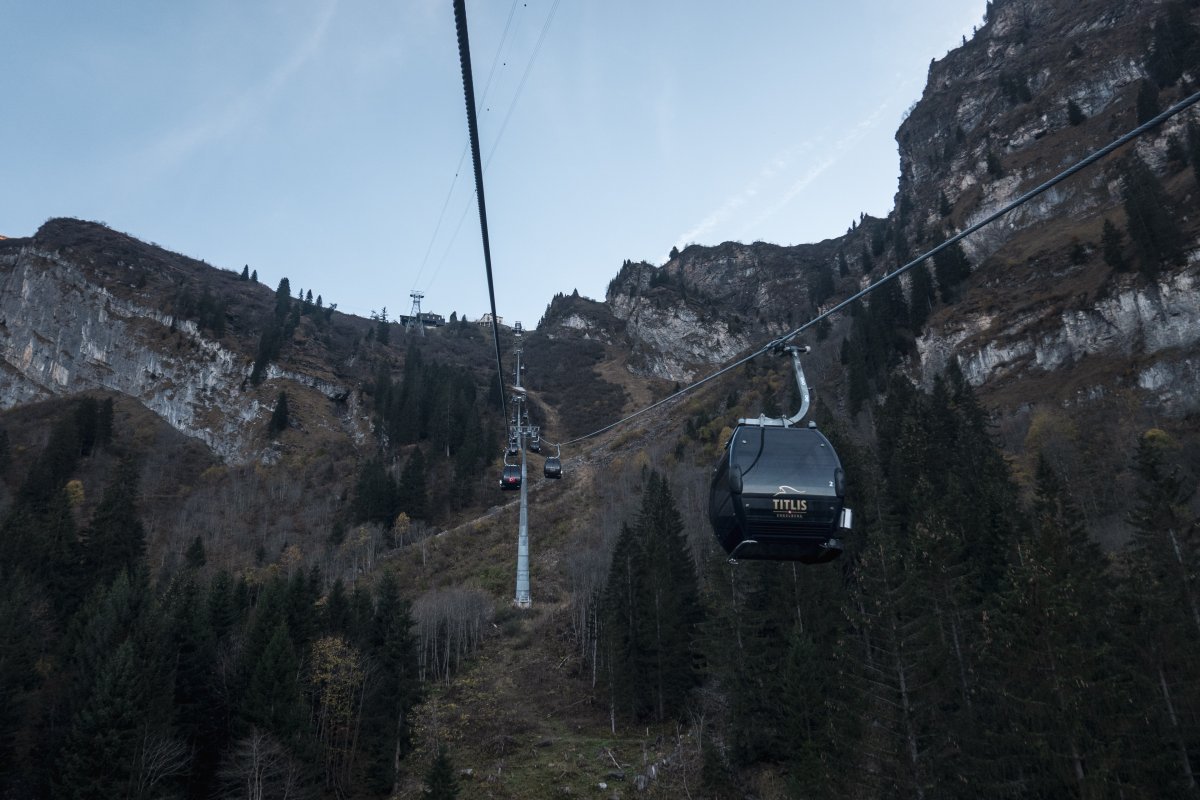 Kabinenbahn Engelberg-Trübsee, Oktober 2022
