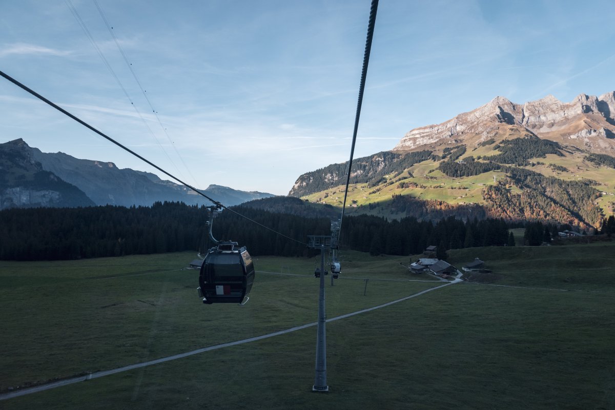 Kabinenbahn Engelberg-Trübsee, Oktober 2022