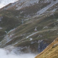 Blick zur Luftseilbahn Trübsee-Stand, September 2012