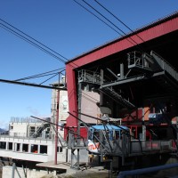 Talstation der Luftseilbahn Stand-Kleintitlis, September 2012