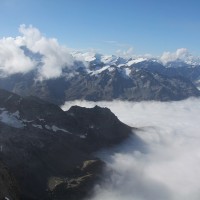 Aussicht vom Kleintitlis Richtung Süden, September 2012