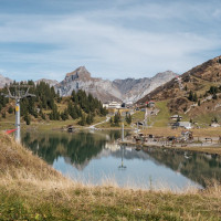 Sesselbahn Trübsee Hopper, Oktober 2022