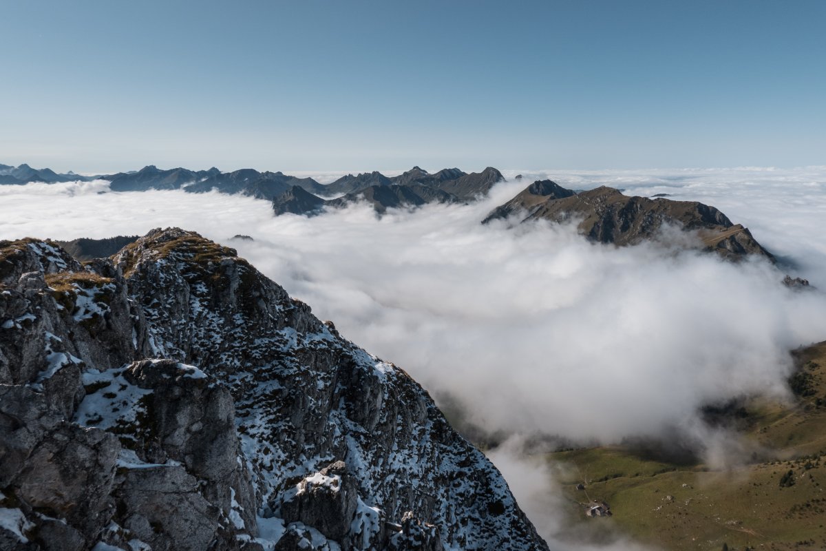 Panorama vom Stockhorn, Oktober 2021