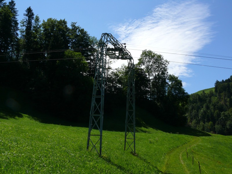 Schlepplift Steg, Juli 2008