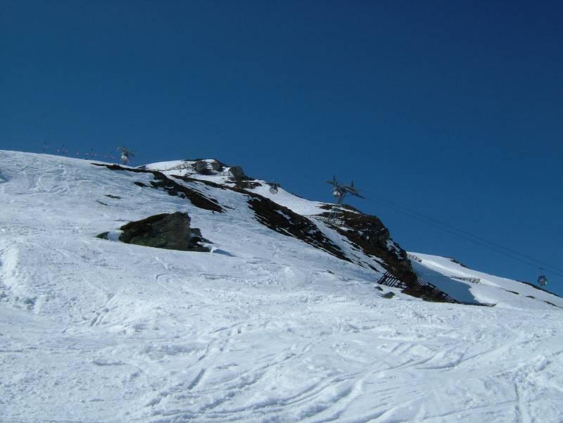 Kabinenbahn Crap Masegn-Fuorcla-Vorab, März 2005