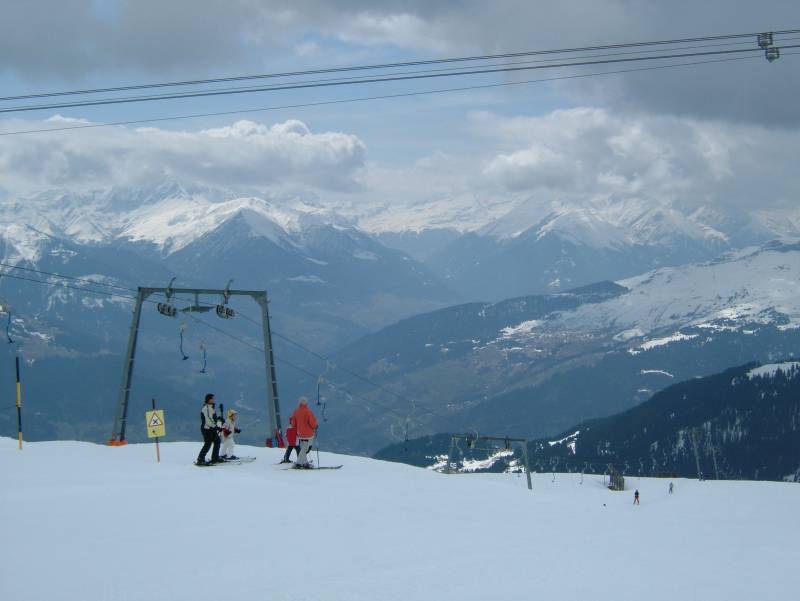 Schlepplift Crap Sogn Gion, April 2006