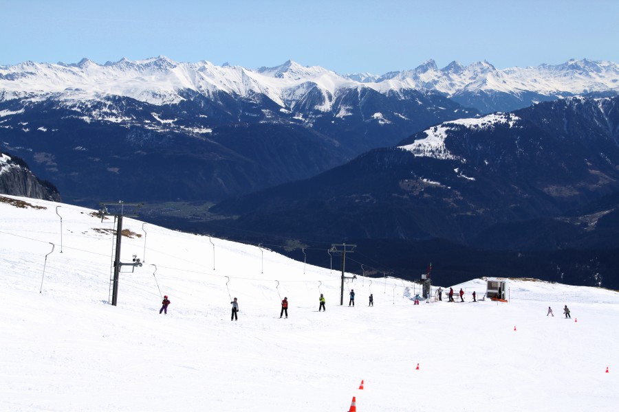 Schlepplift Nagens, April 2010