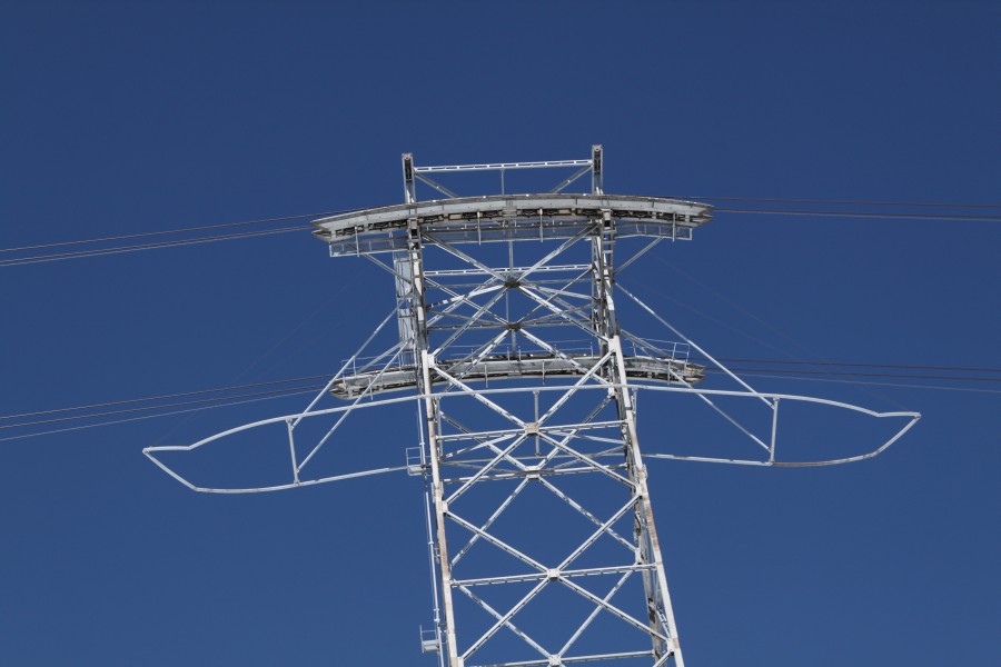 Luftseilbahn Crap Sogn Gion-Crap Masegn, April 2010