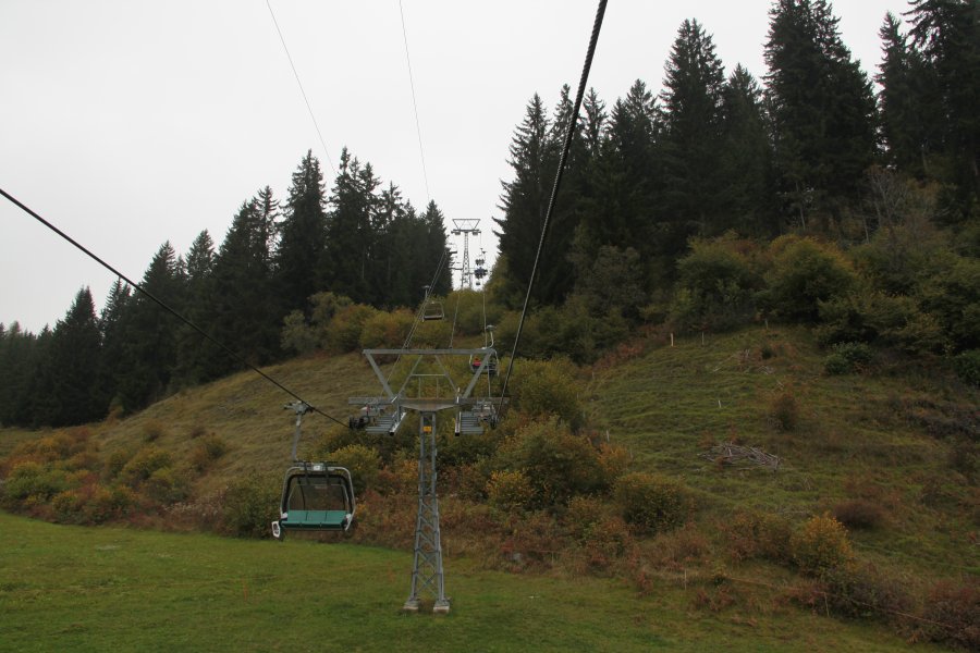 Sesselbahn Flims-Foppa, Oktober 2010