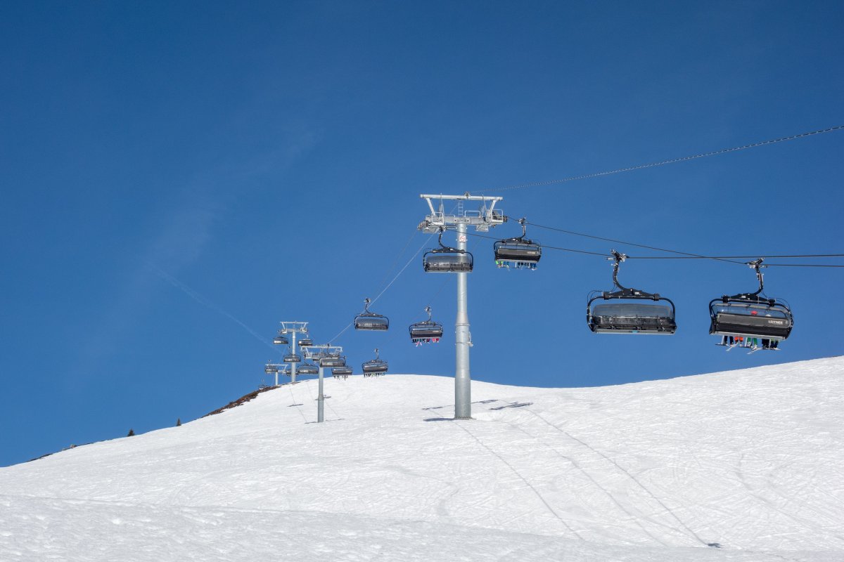 Sesselbahn Alp Dado-Crest la Siala, Februar 2019