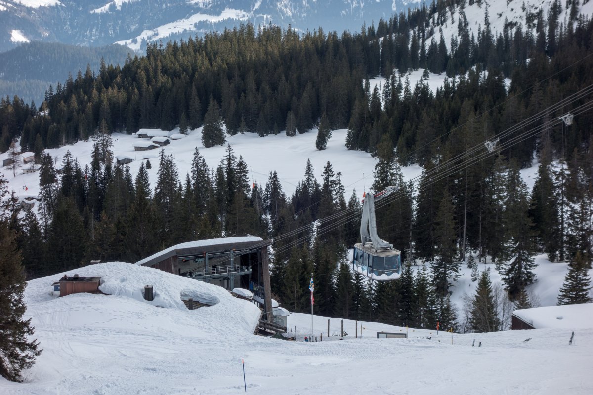 Luftseilbahn Startgels-Grauberg, Februar 2019
