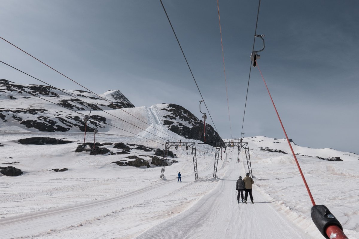 Schlepplifte Vorabgletscher, März 2022