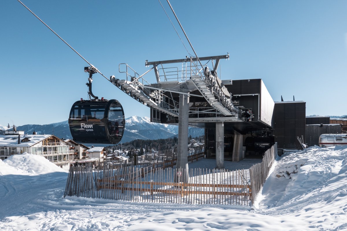 Talstation des FlemXpress in Flims