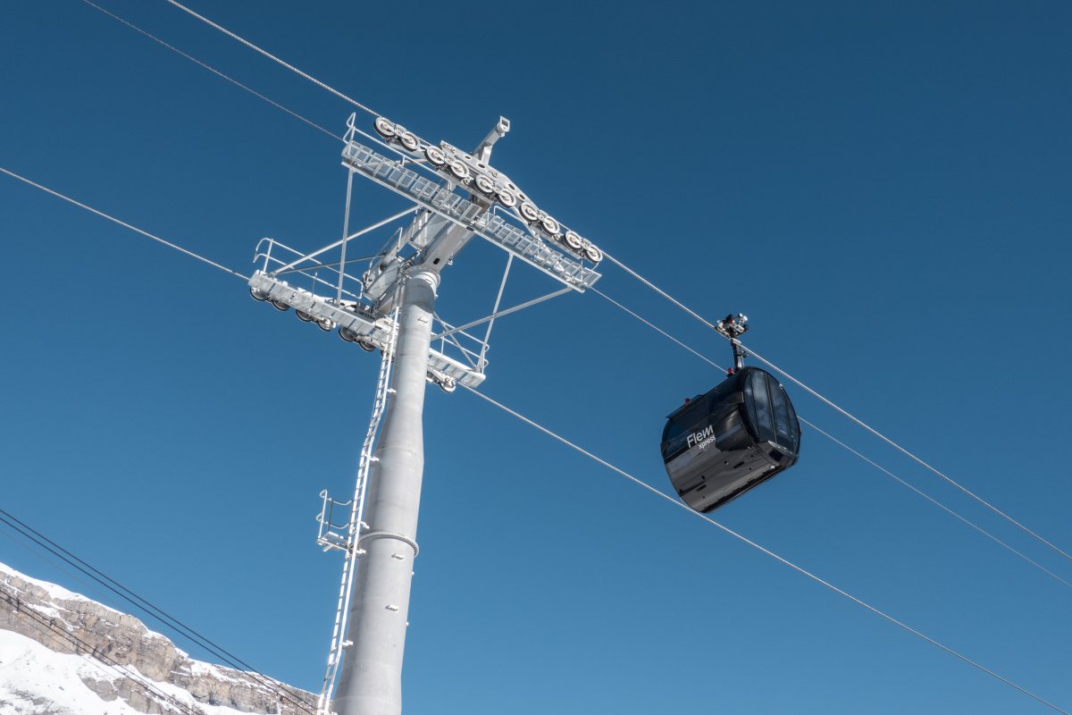 FlemXpress Ropetaxi in Flims-Laax