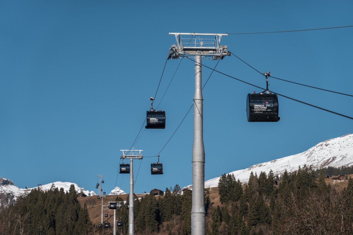 Kabinenbahn Flims-Foppa, Dezember 2025