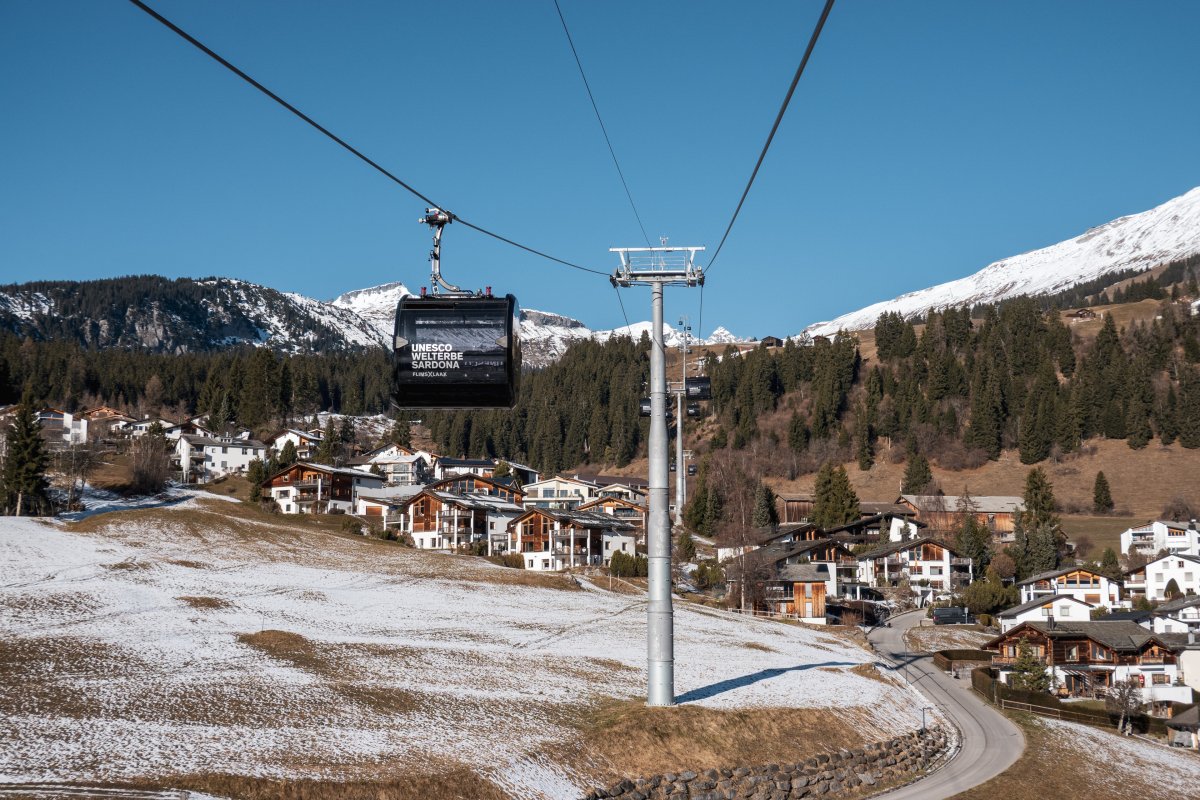 Kabinenbahn Flims-Foppa, Dezember 2025