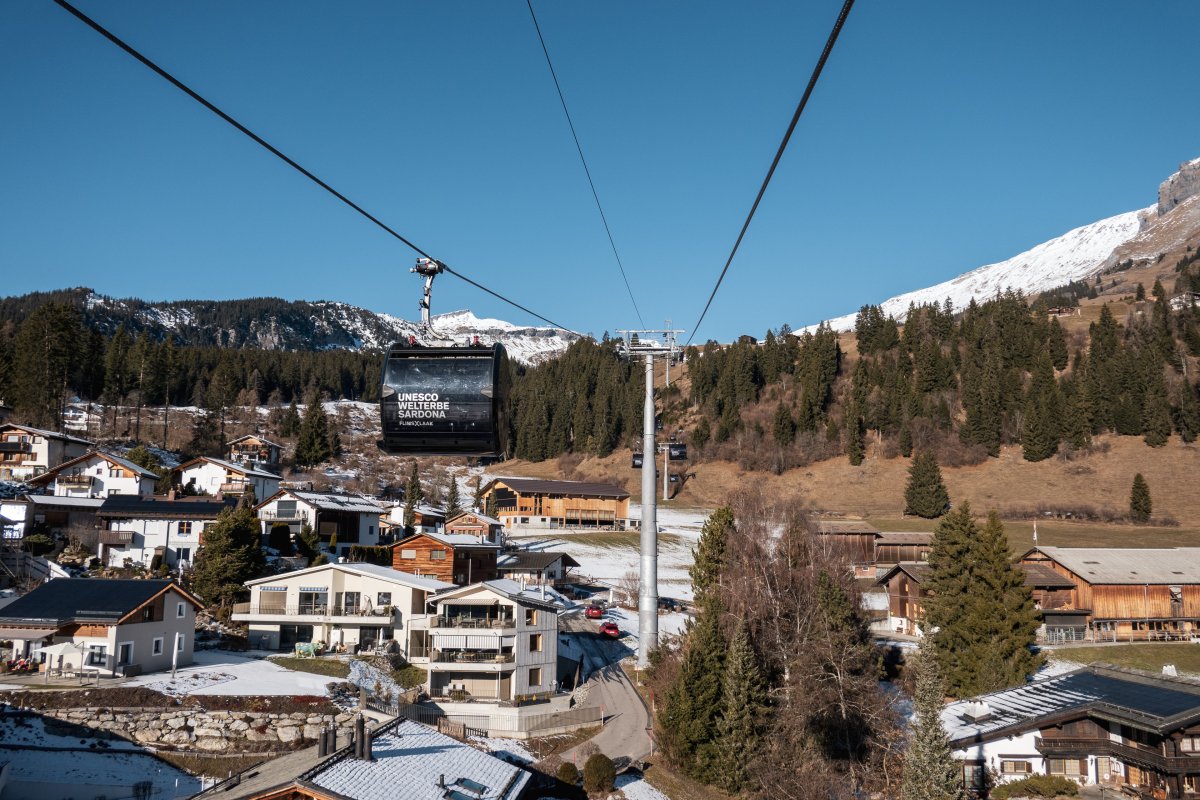 Kabinenbahn Flims-Foppa, Dezember 2025