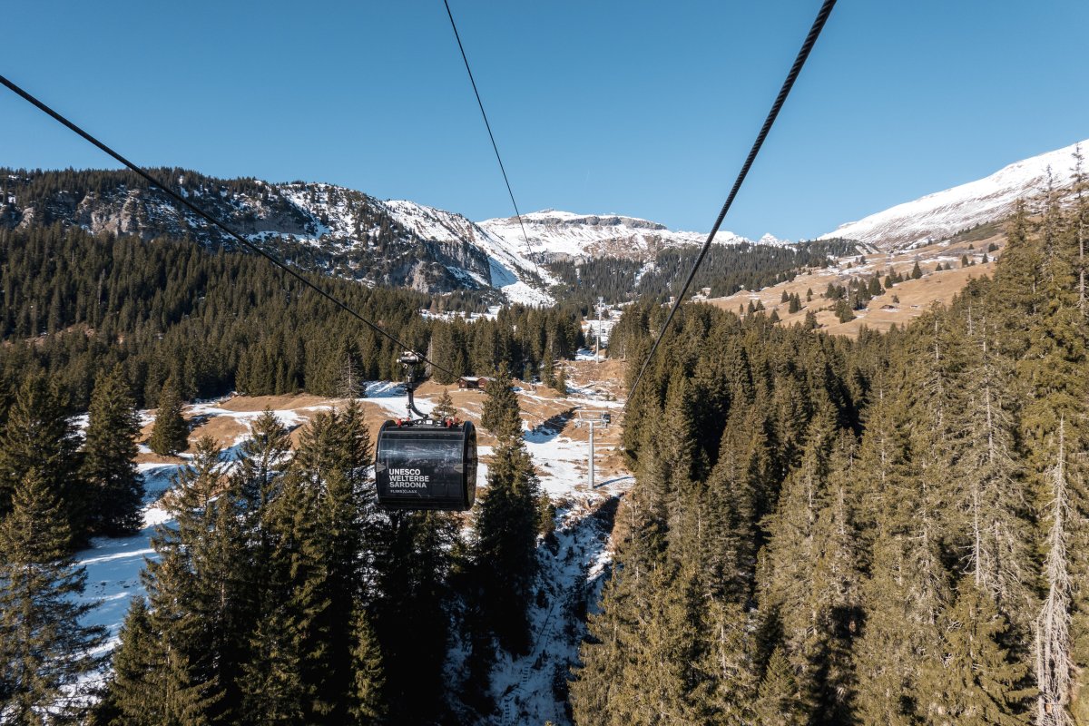 Kabinenbahn Foppa-Startgels, Dezember 2025