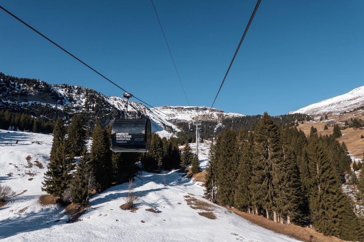 Kabinenbahn Foppa-Startgels, Dezember 2025