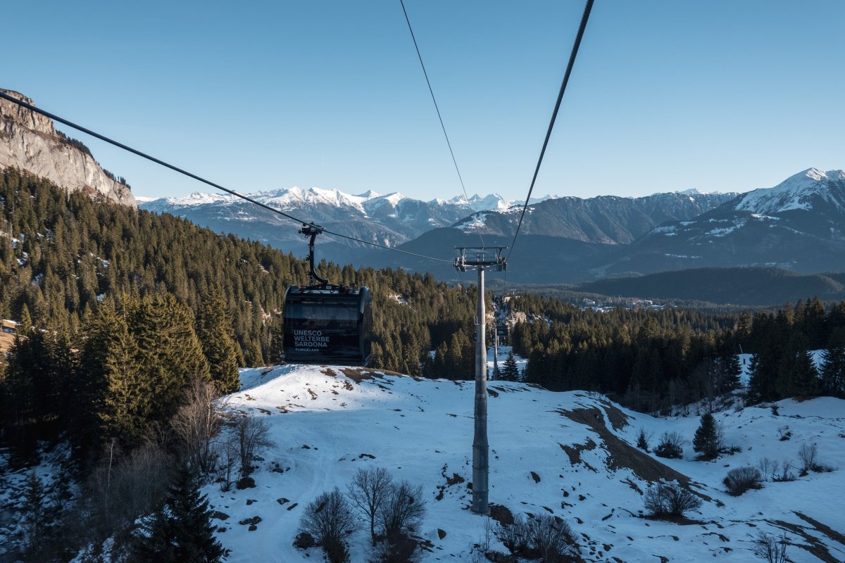 Kabinenbahn Foppa-Startgels, Dezember 2025