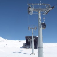 Kabinenbahn Plaun-Scansinas, April 2010