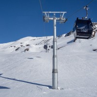 Kabinenbahn Sogn Martin-La Siala, Februar 2019