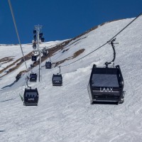 Kabinenbahn Sogn Martin-La Siala, Februar 2019