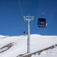 Kabinenbahn Sogn Martin-La Siala, Februar 2019