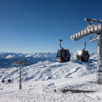 Kabinenbahn Sogn Martin-La Siala, Februar 2019