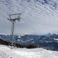 Schlepplift Spaligna-Cavreinas, Februar 2019