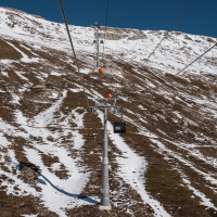 Kabinenbahn Segnes-Ils Cugns, Dezember 2025