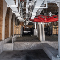 Bergstation der Kabinenbahn Segnes-Nagens Sura, Dezember 2025