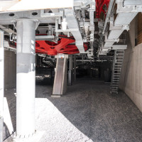 Talstation der Kabinenbahn Segnes-Nagens Sura, Dezember 2025