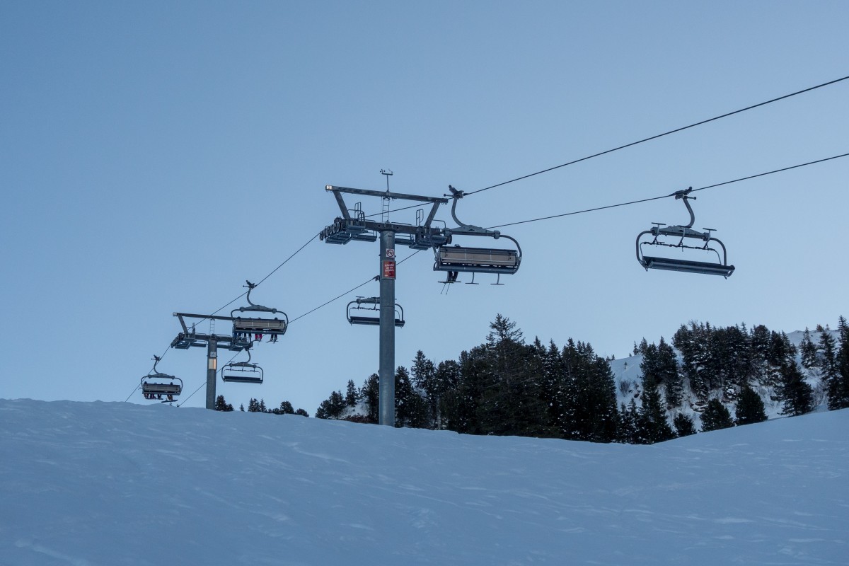 Sesselbahn Seeben, Dezember 2017