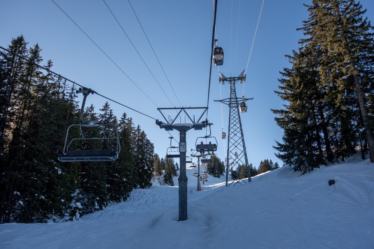 Sesselbahn Tannenboden-Chrüz, Dezember 2017