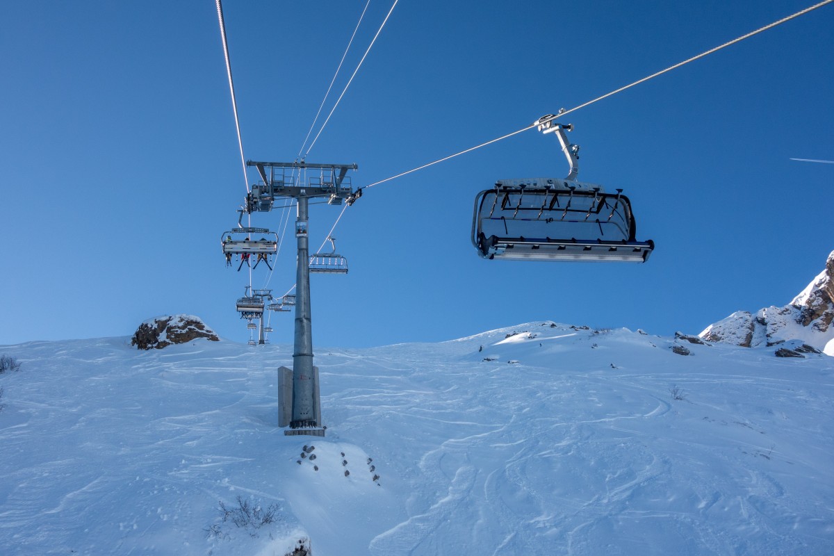 Sesselbahn Grueb-Leist, Dezember 2017