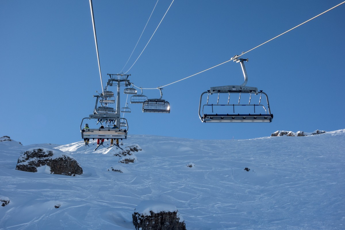 Sesselbahn Grueb-Leist, Dezember 2017