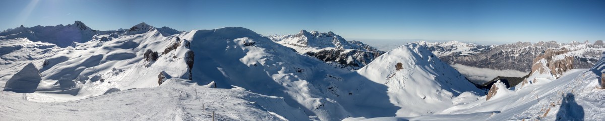 Panorama vom Leist, Dezember 2017