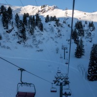 Sesselbahn Chrüz-Stelli, Dezember 2017