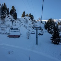 Sesselbahn Chrüz-Stelli, Dezember 2017