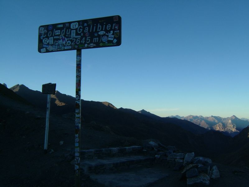 Col du Galibier, Oktober 2006