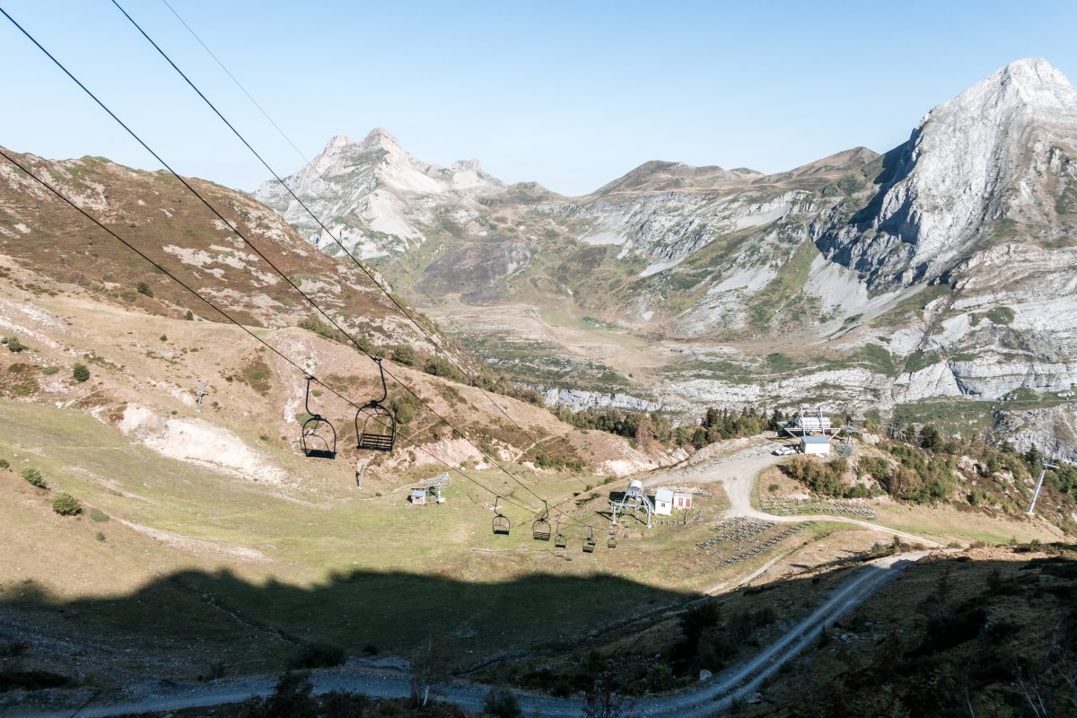 Sesselbahn Les Sorbiers, September 2018
