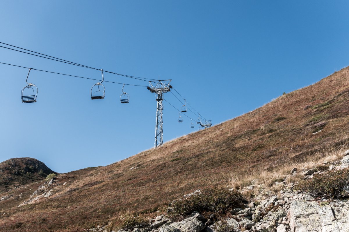 Sesselbahn Col de l'Ours, September 2018